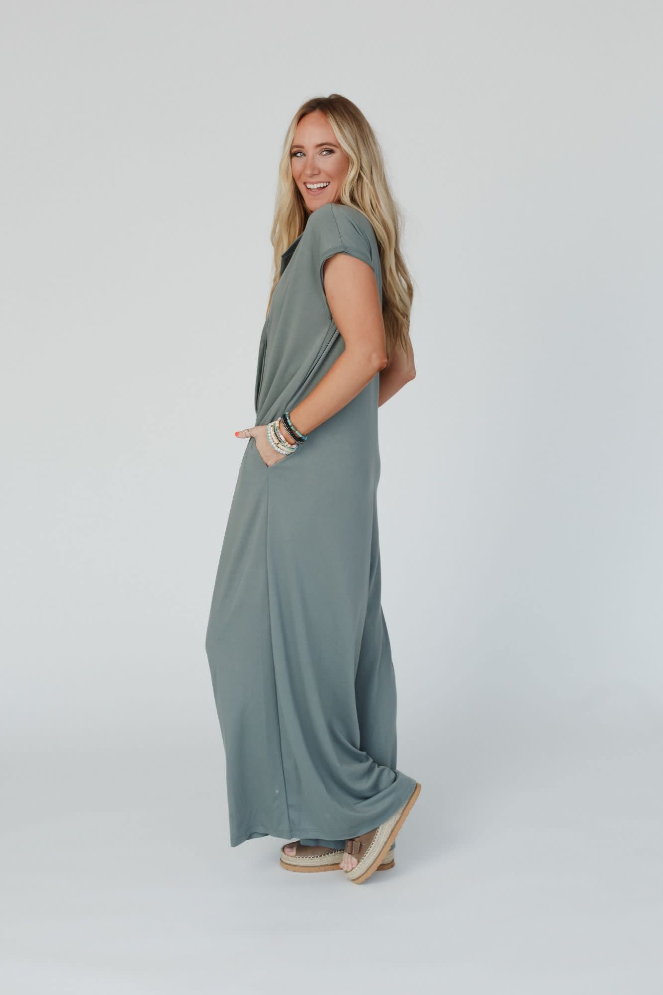 The Nest Davina Wide Leg Jumpsuit — Three Bird Nest