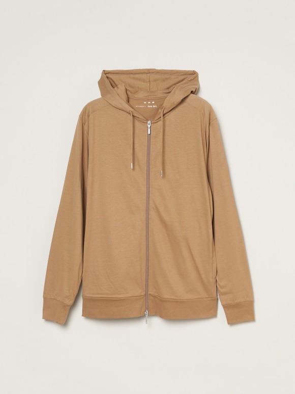 Men's sanded jersey zip hoody｜スリードッツ オフィシャルオンライン