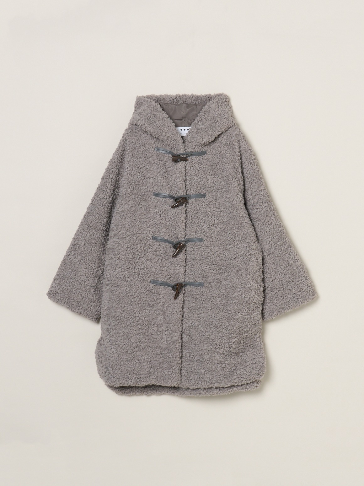 Aubrey】Poodle boa duffle coat｜スリードッツ オフィシャル