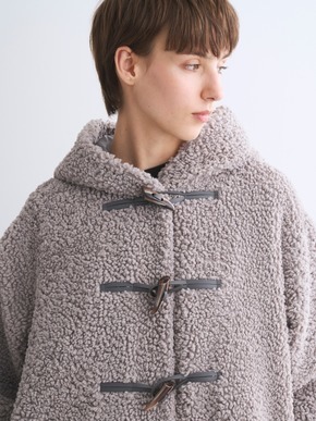 Aubrey】Poodle boa duffle coat｜スリードッツ オフィシャル