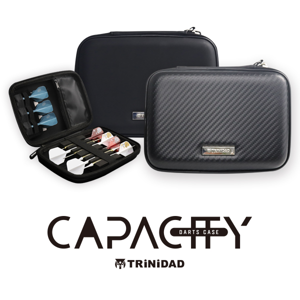 ダーツケース TRiNiDAD CAPACITY トリニダード キャパシティ 無地