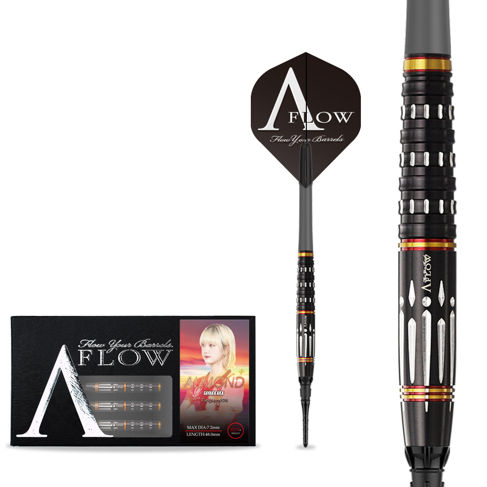 ダーツ バレル DYNASTY ALMOND+ 阿嘉紗香 選手モデル ダイナスティ