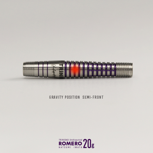 ダーツ バレル TRiNiDAD Undisputed Romero 20g 岩田夏海 選手モデル