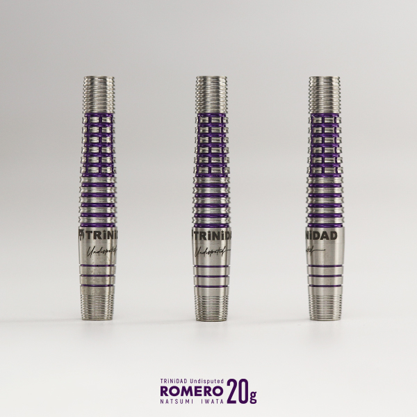 ダーツ バレル TRiNiDAD Undisputed Romero 20g 岩田夏海 選手モデル