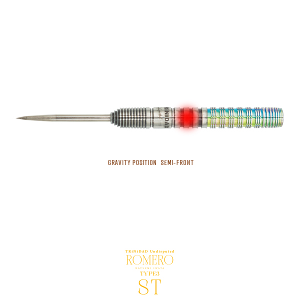 ダーツ バレル TRiNiDAD Undisputed Romero3 ST 岩田夏海 選手モデル