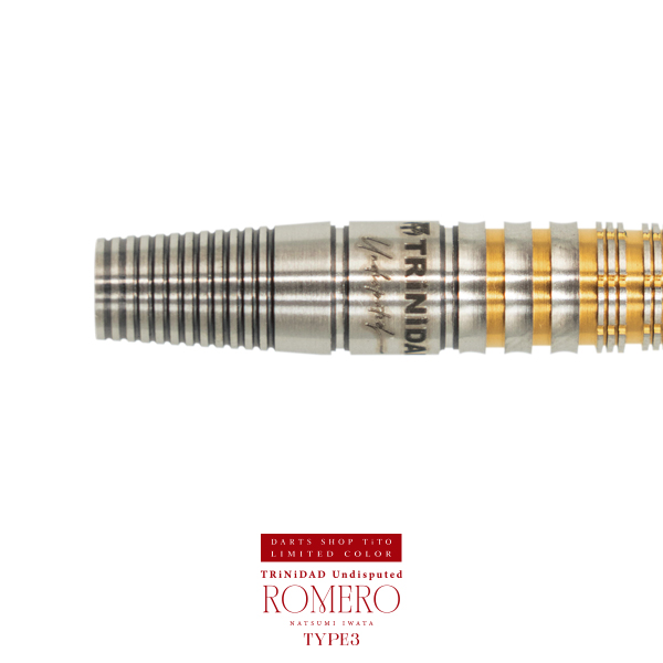 TiTO限定】ダーツ バレル TRiNiDAD Romero3 ST TiTO LIMITED 岩田夏海