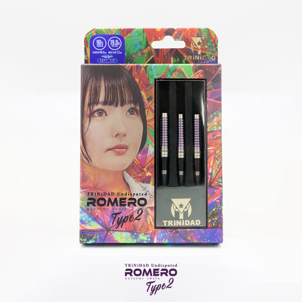 ダーツ バレル TRiNiDAD Undisputed ROMERO2 岩田夏海 選手モデル