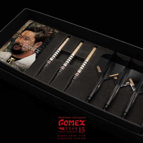 TiTO限定】 ダーツ バレル TRiNiDAD Undisputed GOMEZ15 TiTO Limited