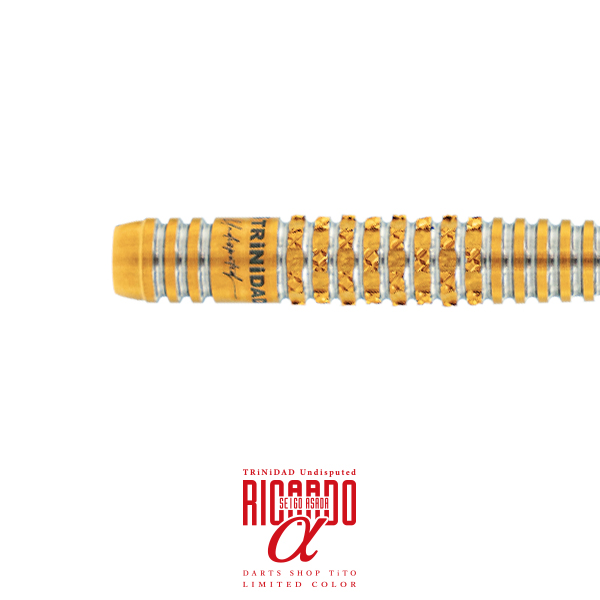 TiTO限定】ダーツ バレル TRiNiDAD Undisputed RICARDO α TiTO Limited