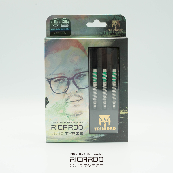 ダーツ バレル TRiNiDAD Undisputed RICARDO2 浅田斉吾 選手モデル