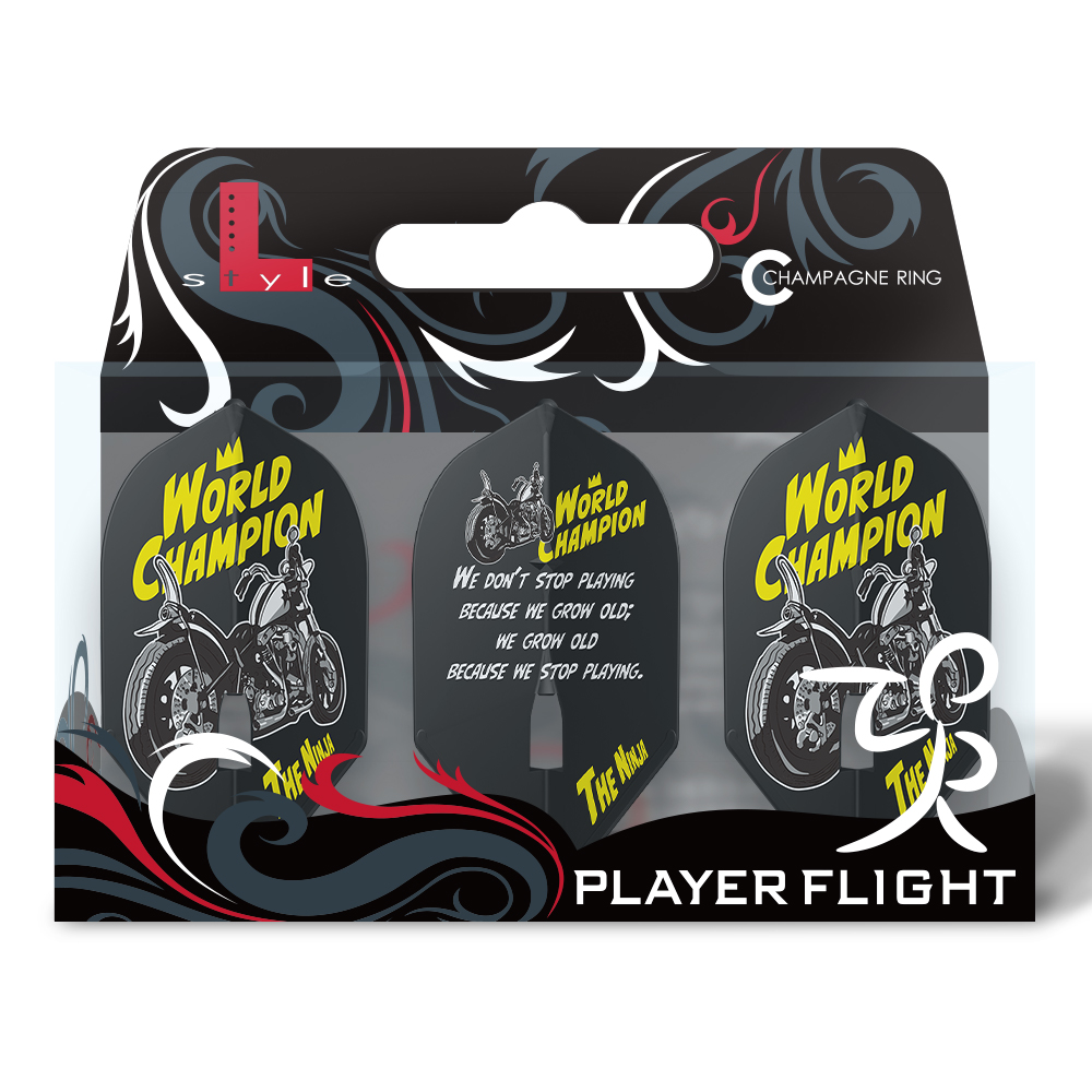 ダーツ フライト L-Flight PRO EZ 浅田斉吾 選手モデル 2024 SUPER