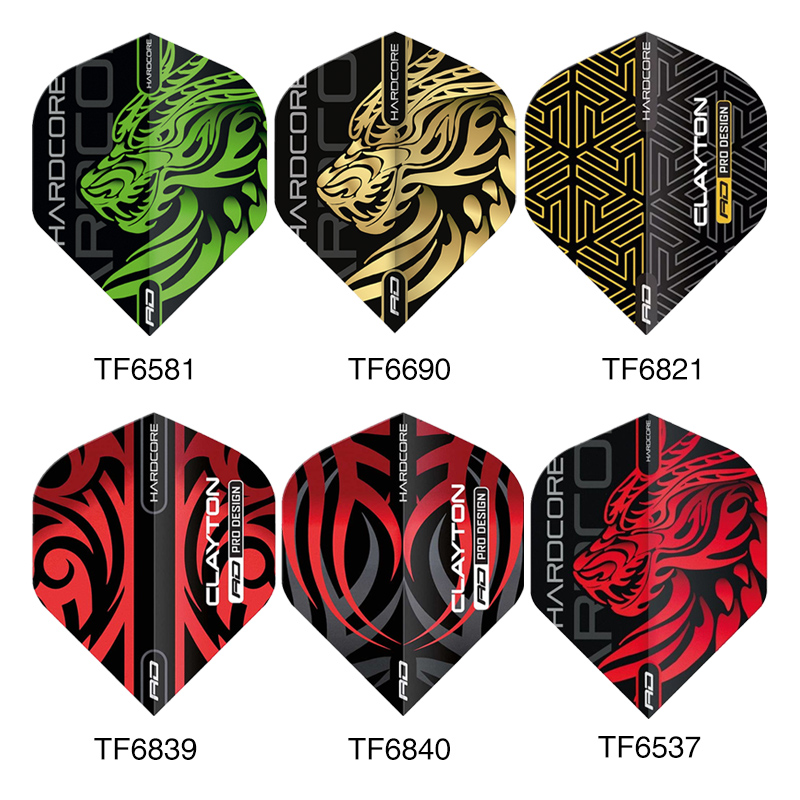 ダーツ フライト RedDragon Jonny Clayton レッドドラゴン ジョニー