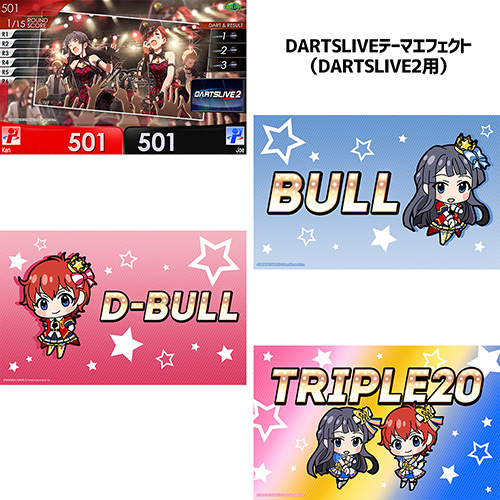 ダーツライブカード DARTSLIVE CARD アイドルマスター ミリオンライブ