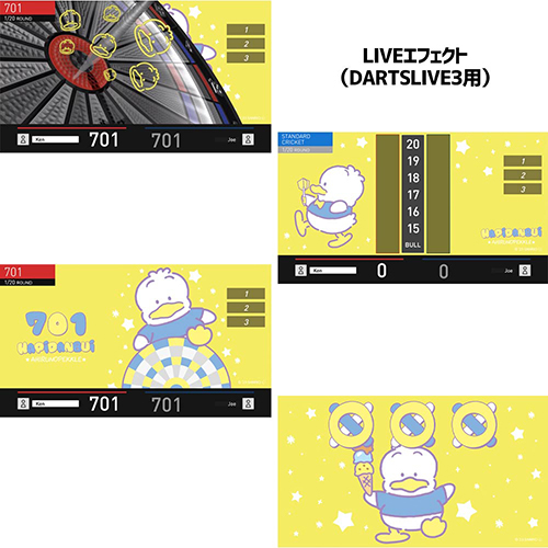 ダーツ ライブカード はぴだんぶい DARTSLIVE CARD with DARTSLIVE