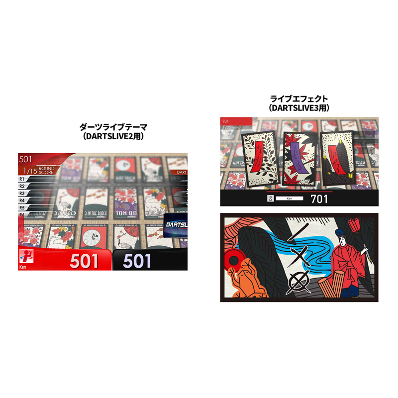 ダーツ ライブカード ダーツライブ20周年記念 復刻版セット テーマ