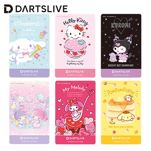 ダーツ ライブカード サンリオキャラ DARTSLIVE CARD テーマ