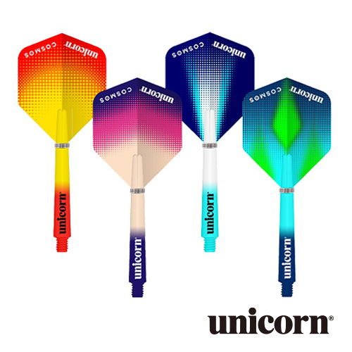 ダーツ シャフト unicorn COSMOS FLIGHT & SHAFT COMBO PACK