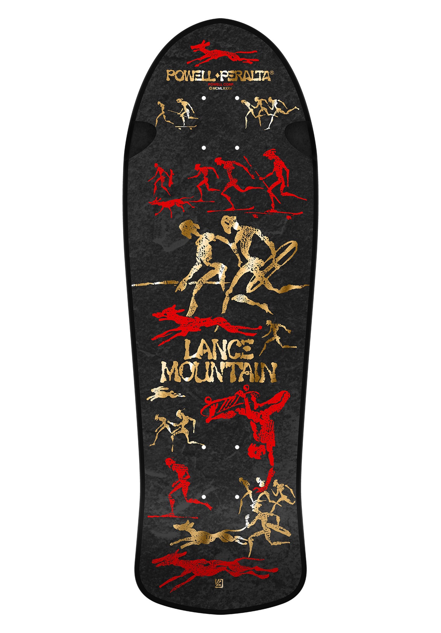 Lance Mountain Limited Edition Powell-Peralta Deck in black