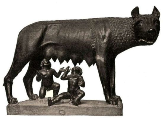 ガリエヌス帝/狼とロムルス＆レムス