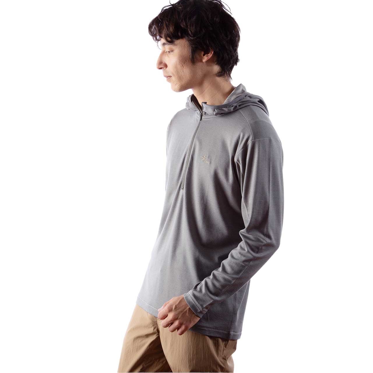 TSウールハーフジップフーディ(Men's) | Foxfire ブランド公式サイト