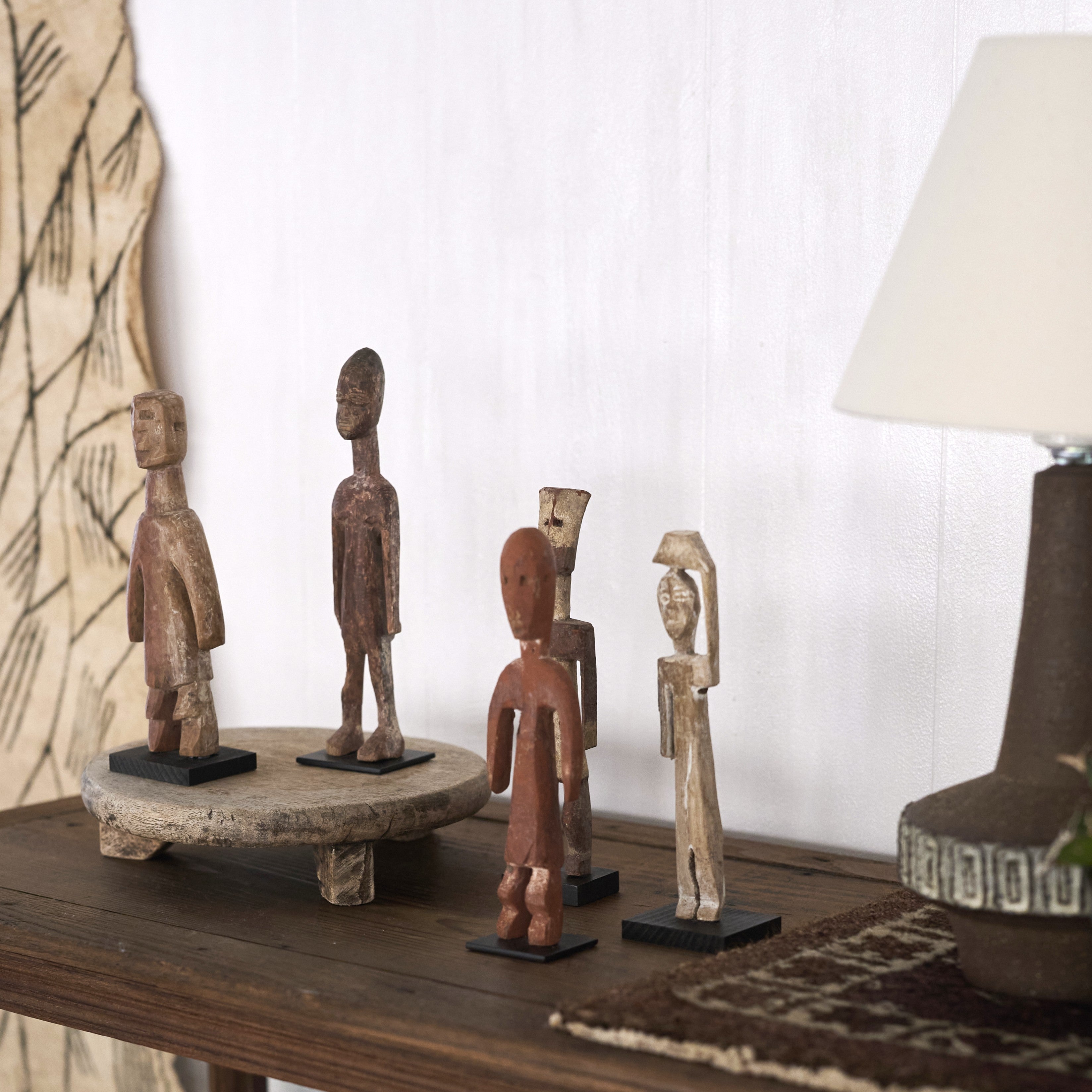 アフリカンヴィンテージ | 魔除け木彫り像 003 | アダン族 – tiflo