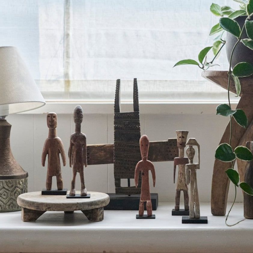 アフリカンヴィンテージ | 魔除け木彫り像 005 | ロビ族 – tiflo
