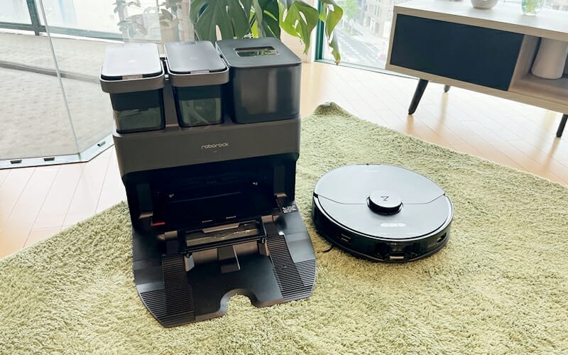 Roborock S7 MaxV Ultra』レビュー | ゴミ収集からモップ洗浄まで全