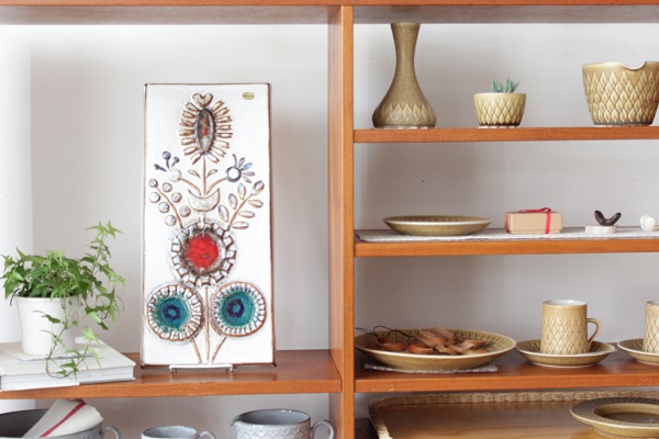 Soholm スーホルム 陶板（草花） / Joseph Simon