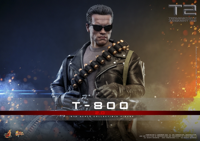 T-800 (2.0) - Terminator 2: Judgement Day - Hot Toys TMS153 1/6