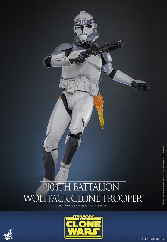 104th Battalion Wolfpack Clone Trooper - Star Wars: The Clone Wars