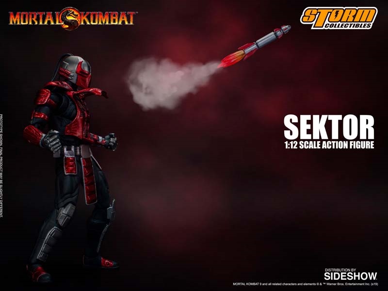 Sektor - Mortal Kombat - Storm Collectibles 1/12 Scale
