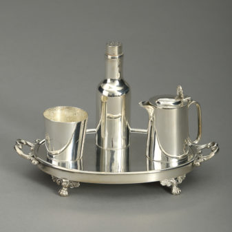 Victorian Period Mappin Brothers Silver-Plated Condiments Set