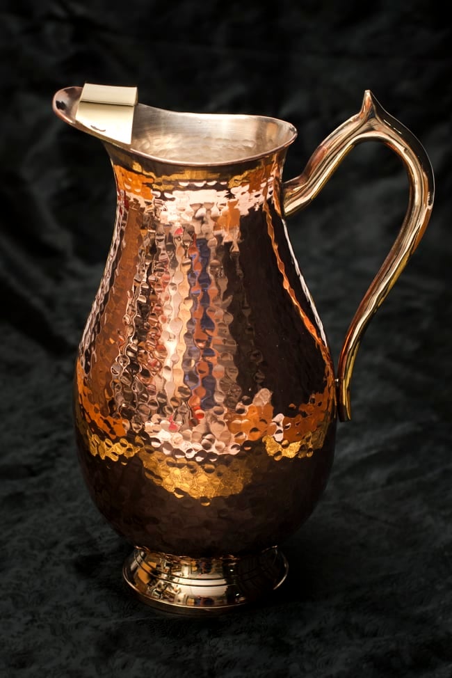 槌目付き 銅装飾の水差し - deluxe の通販[送料無料] - TIRAKITA.COM