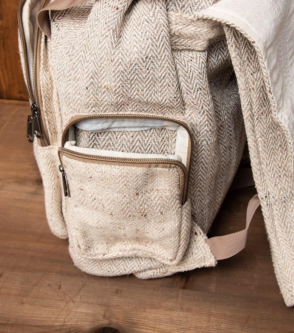 ヘンプ素材のナチュラルバックパック の通販[送料無料] - TIRAKITA.COM