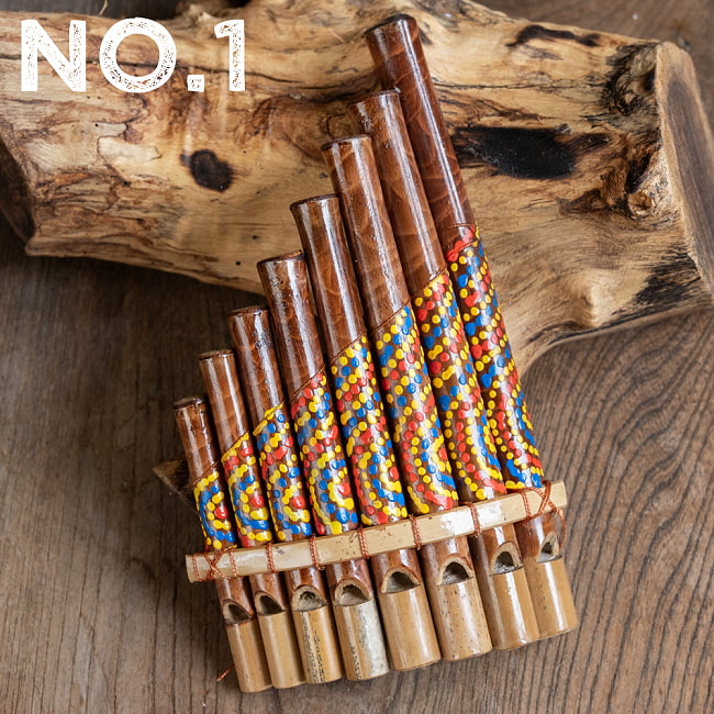 ナチュラルな竹製 バリ島のサンポーニャ｜アンデスの音色を奏でる