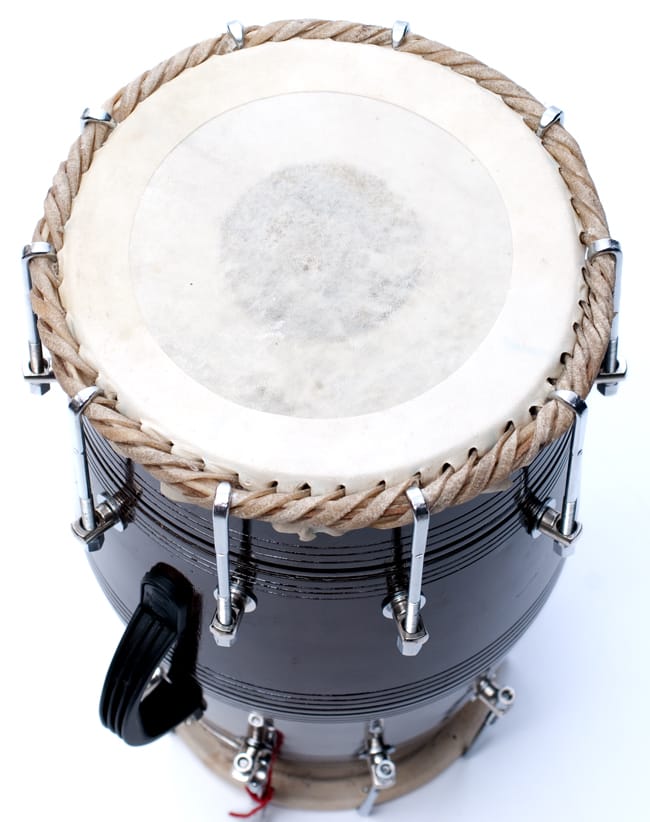 打楽器 インド ドラム 民族楽器 ドーラク(Dholak) インドの両面太鼓