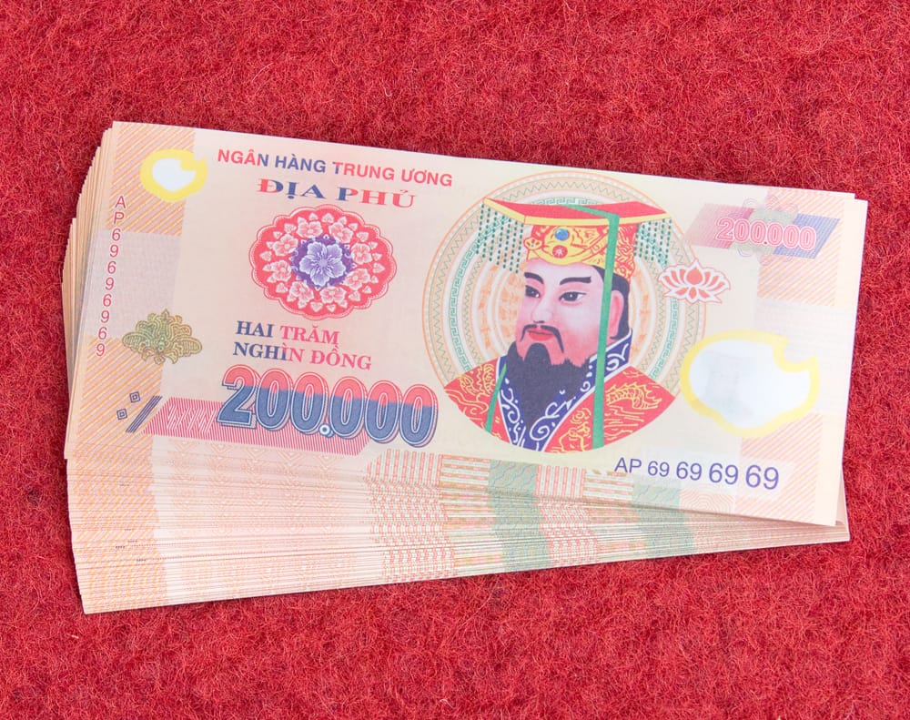 ベトナム おもちゃ 紙幣 ドン 死後の世界のお金 冥金100枚セット