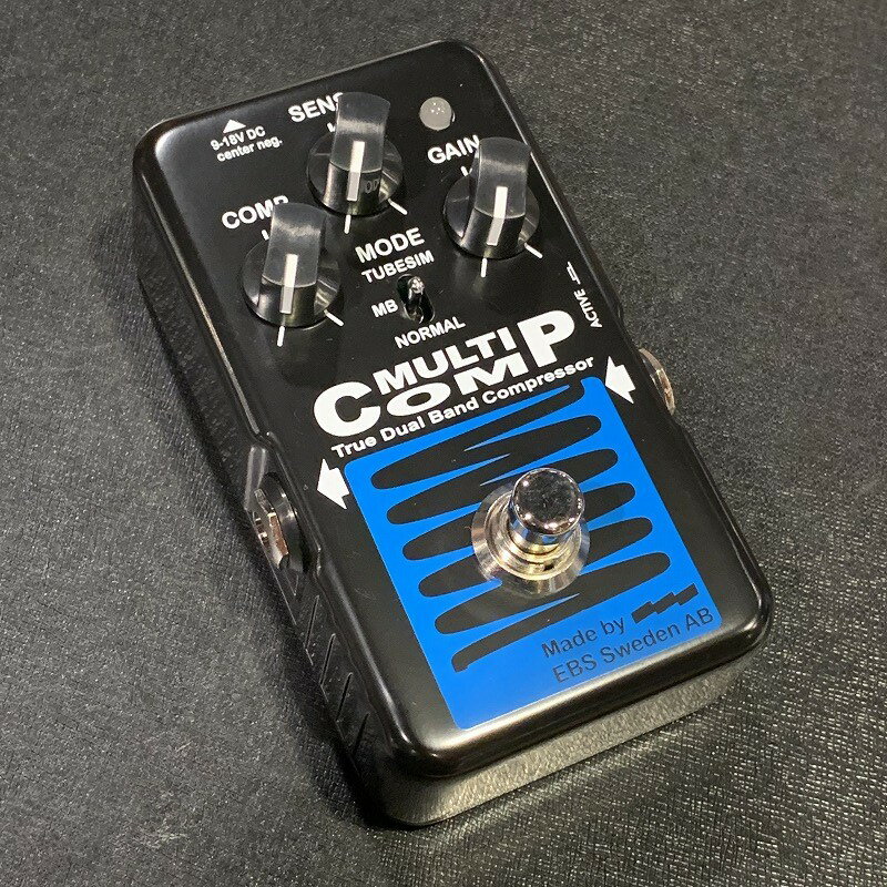 レビュー】EBS MULTI COMP BLUELABEL コンプらしさも備えたマルコン
