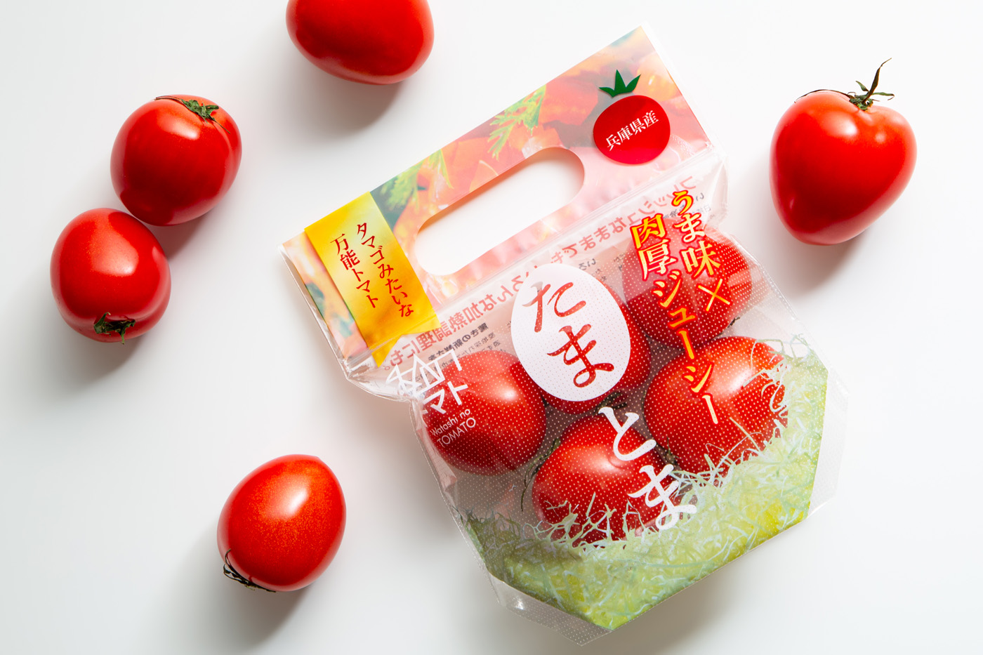 ゼブラグリーンズ［次世代農業］ トマト用スタンドパックデザイン制作