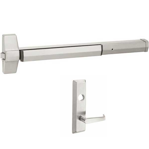 Accentra 7100(F) x AU626F Rim Exit Device w/ Classroom/Storeroom Trim