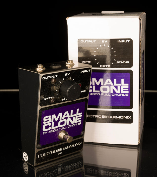 Used Electro Harmonix Small Clone Analog Chorus Pedal With Box
