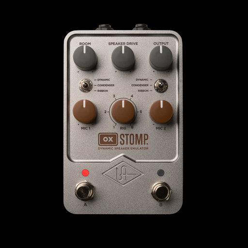 Universal Audio UAFX OX Stomp Dynamic Speaker Emulator Pedal