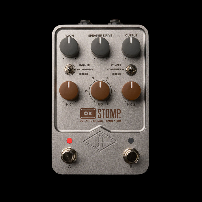 Universal Audio UAFX OX Stomp Dynamic Speaker Emulator Pedal