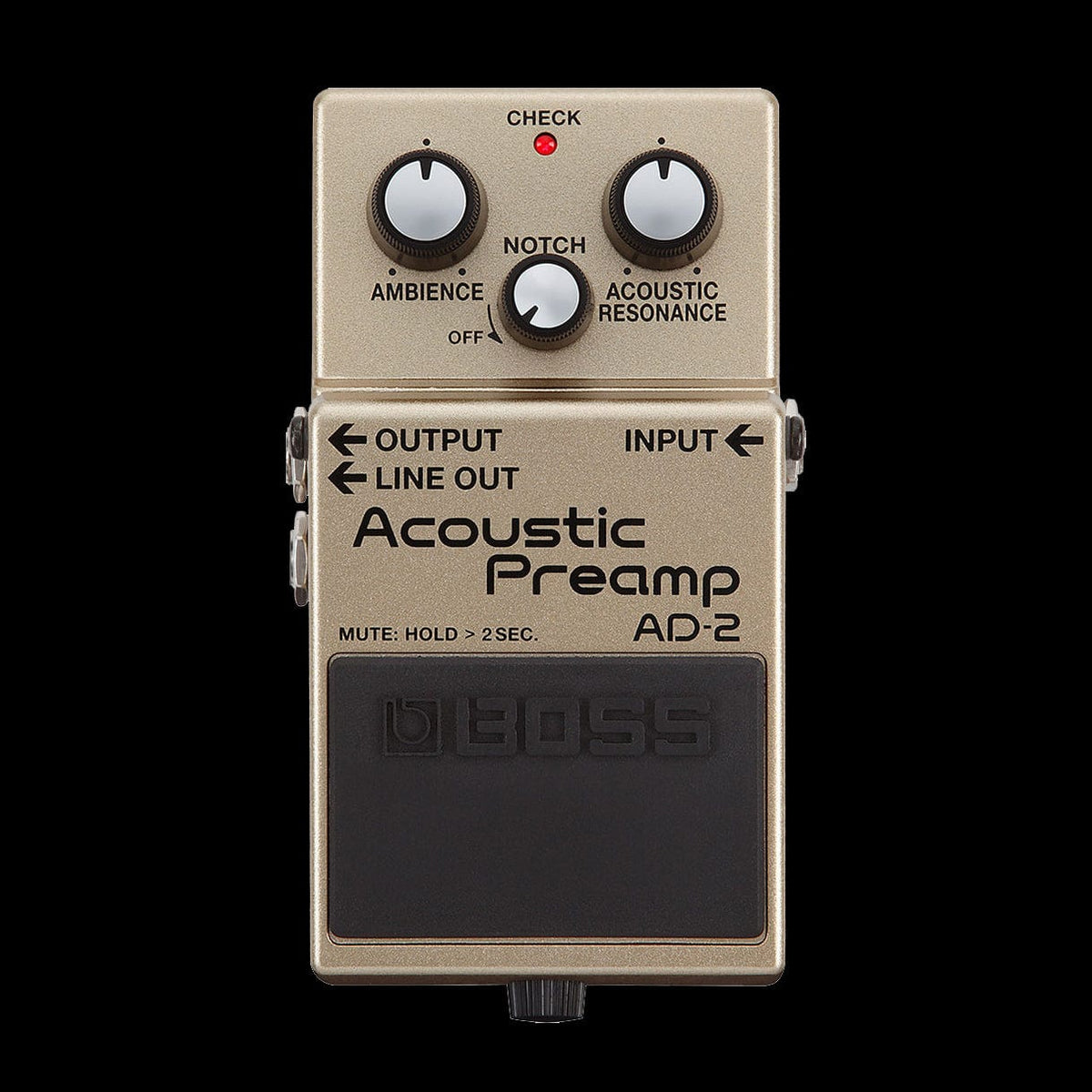 Boss AD-2 Acoustic Guitar Preamp Pedal — Truetone Music