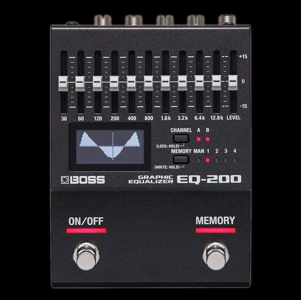 Boss EQ-200 Graphic Equalizer Guitar Effect Pedal — Truetone Music