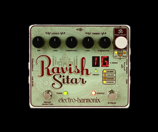 Electro-Harmonix Ravish Sitar Emulation Pedal — Truetone Music