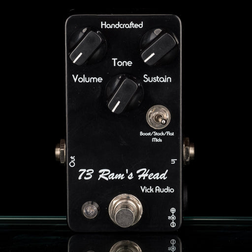 Used Vick Audio 73 Ram's Head Fuzz Guitar Effect Pedal With Box