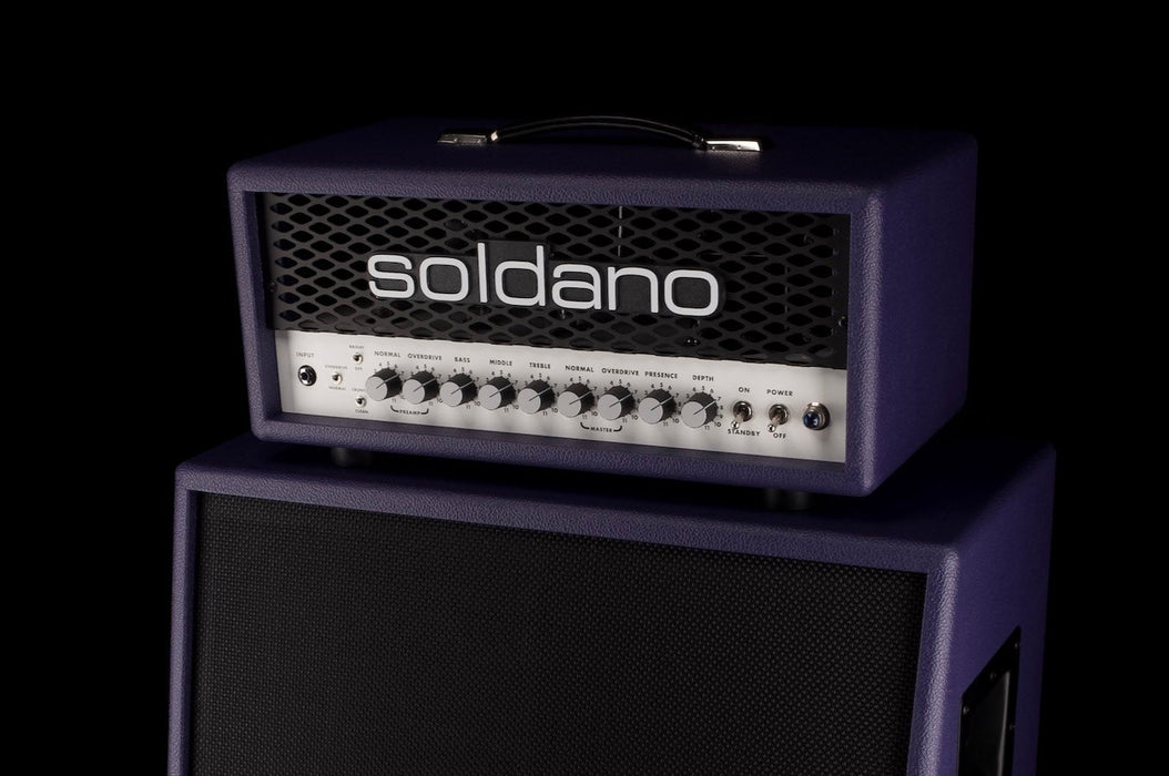 Soldano SLO-30 Custom Super Lead Overdrive 30-Watt Purple Guitar