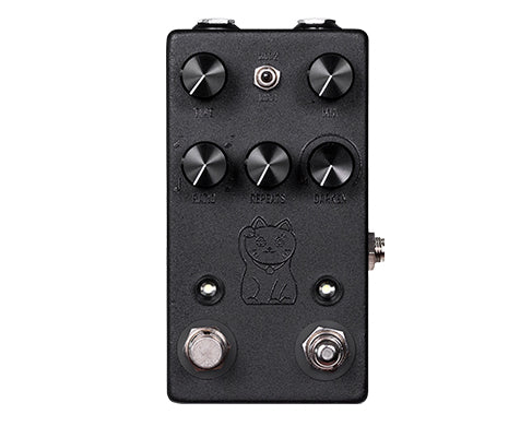 JHS Lucky Cat Delay Guitar Effect Pedal - Black — Truetone Music