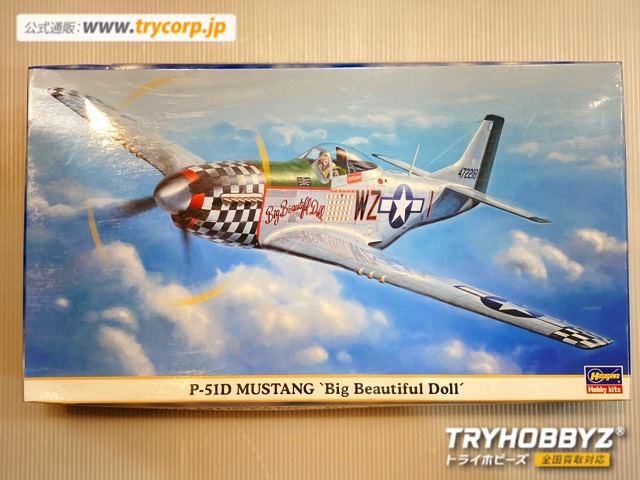 ハセガワ 1/48 P-51D ムスタング 'ビッグ ビューティフル ドール